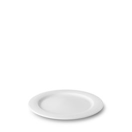 LANGENTHAL TIME Plato Llano de Vajilla, 16 cm de Diámetro, Blanco, Apto Lavavajillas y Microondas, Colección Clásica (Set de 6)