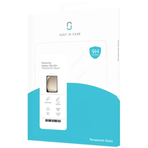 Just In Case Protector de Pantalla Cristal Templado para Samsung Galaxy Tab A9+ Just In Case Protector de Pantalla Cristal Templado para Samsung Galaxy Tab A9+
