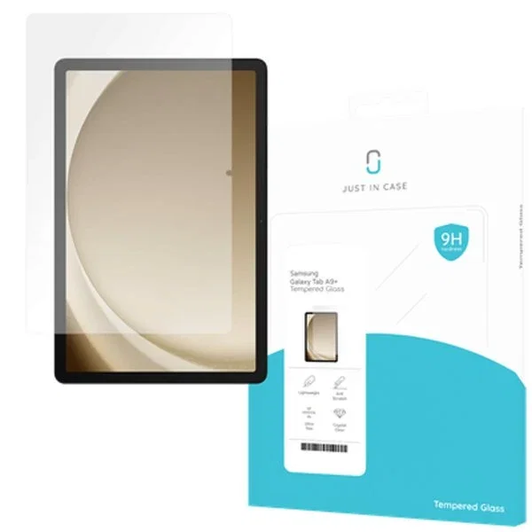 Just In Case Protector de Pantalla Cristal Templado para Samsung Galaxy Tab A9+ Just In Case Protector de Pantalla Cristal Templado para Samsung Galaxy Tab A9+