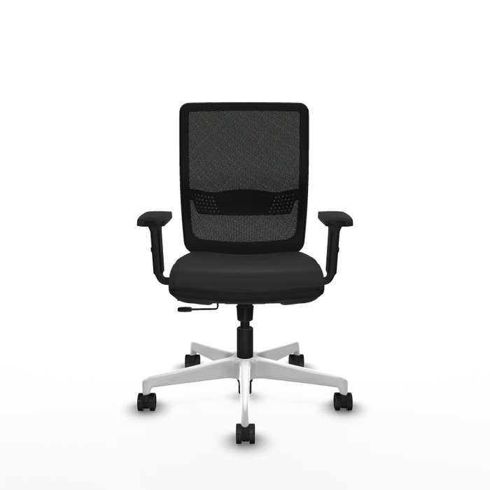 PIQUERAS Y CRESPO Silla de oficina Haches Negra con Mecanismo Sincro/Traslack PIQUERAS Y CRESPO Silla de oficina Haches Negra con Mecanismo Sincro/Traslack