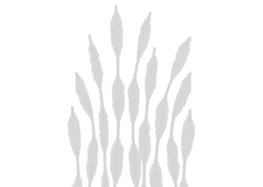 Innspiro Limpiapipas Chenilla Formas Blanco 13mm x 30cm (25 unidades)