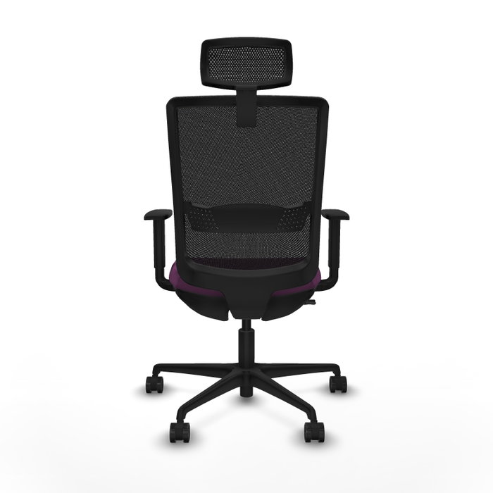 PIQUERAS Y CRESPO Silla de oficina Haches Morado y Negro PIQUERAS Y CRESPO Silla de oficina Haches Morado y Negro