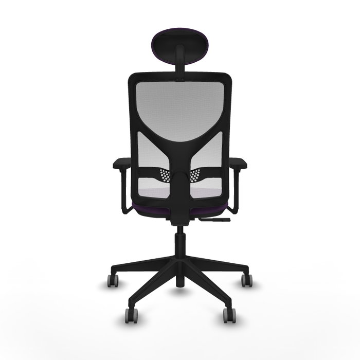 PIQUERAS Y CRESPO Silla de oficina Motilla, Mecanismo Sincro, Morado/Blanco PIQUERAS Y CRESPO Silla de oficina Motilla, Mecanismo Sincro, Morado/Blanco