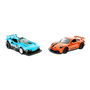 Mattel HPR91 Hot Wheels Pack 2 Coches De Carreras 1:43 Vehículos Metálicos con Detalles Auténticos