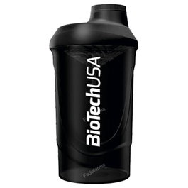 BIOTECHUSA Shaker Wave Panther Black 600Ml Botella Mezcladora