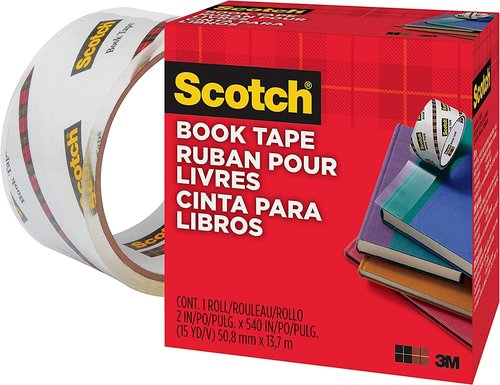 Scotch Cinta Adhesiva 845 Book Tape 13,7 m x 50,8 mm