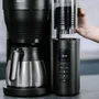 Melitta Cafetera Aromafresh Therm Pro 1030-11 con Molinillo Integrado, 8 Tazas, 1080 W, Negra