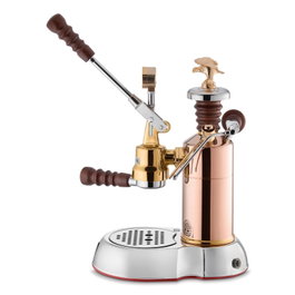 La Pavoni Espressomachine Handlever Esperto Edotto copper chrome