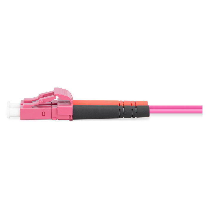 Digitus LWL Patchkabel LC -> LC 1.00m Multimode Duplex OM4 Fibra Óptica Multimodo Violeta 2mm LSZH