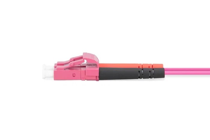 Digitus Cable de conexión de fibra óptica LC a LC dúplex OM4 de 1 m
