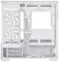 Asus PRIME AP202 TG ARGB Blanca, Caja Micro-ATX, Ventana, 3 Ventiladores, Sin Fuente