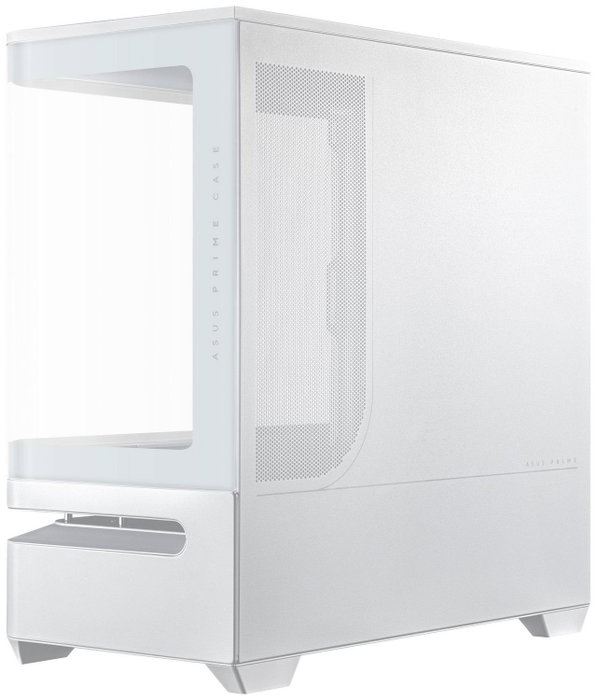 Asus PRIME AP202 TG ARGB Blanca, Caja Micro-ATX, Ventana, 3 Ventiladores, Sin Fuente Asus PRIME AP202 TG ARGB Blanca, Caja Micro-ATX, Ventana, 3 Ventiladores, Sin Fuente