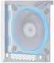 Asus PRIME AP202 TG ARGB Blanca, Caja Micro-ATX, Ventana, 3 Ventiladores, Sin Fuente