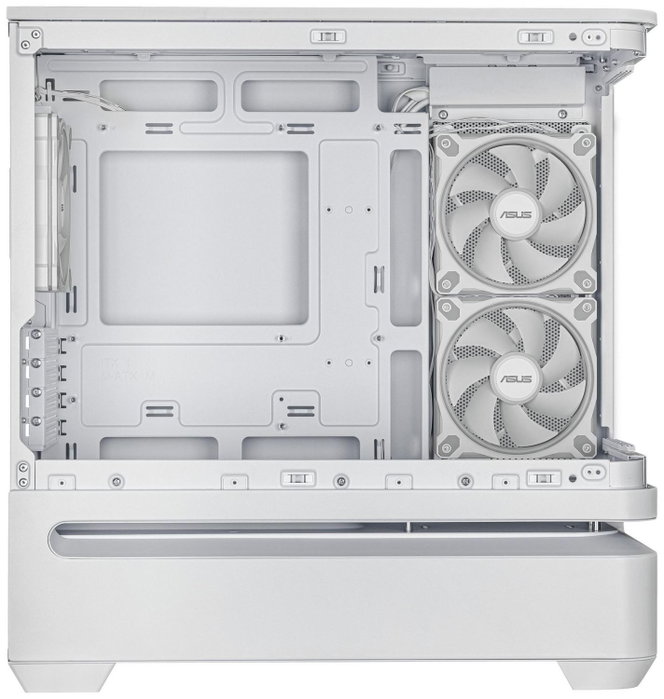 Asus PRIME AP202 TG ARGB Blanca, Caja Micro-ATX, Ventana, 3 Ventiladores, Sin Fuente Asus PRIME AP202 TG ARGB Blanca, Caja Micro-ATX, Ventana, 3 Ventiladores, Sin Fuente