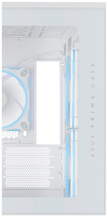 Asus PRIME AP202 TG ARGB Blanca, Caja Micro-ATX, Ventana, 3 Ventiladores, Sin Fuente Asus PRIME AP202 TG ARGB Blanca, Caja Micro-ATX, Ventana, 3 Ventiladores, Sin Fuente