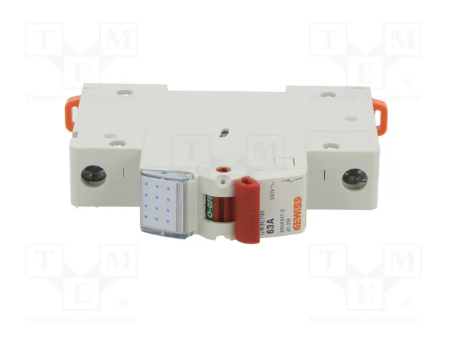 GEWISS Interruptor de aislamiento 63A 240VAC 1 Polo GEWISS Interruptor de aislamiento 63A 240VAC 1 Polo