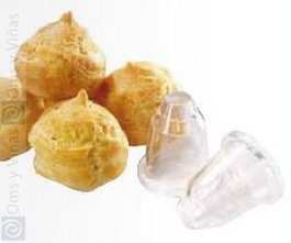 Cornet Boquillas para Manga Pastelera Polic Circular 7 mm (2 uds) - Diámetro: 6 mm (Set de 2)