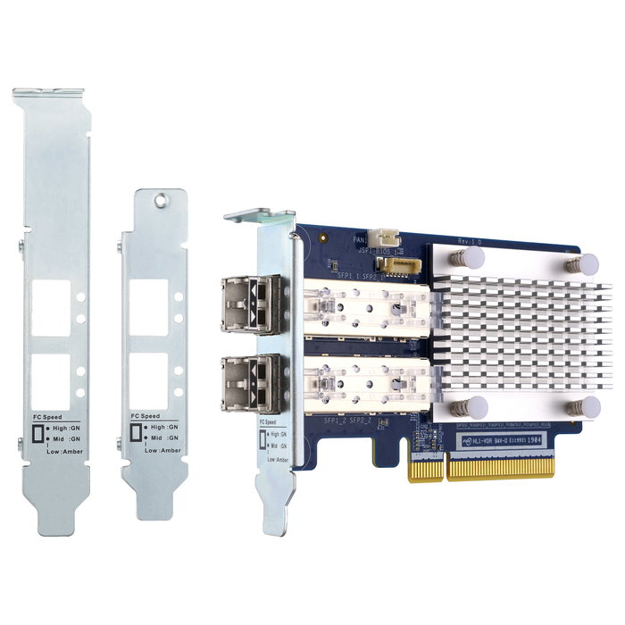 QNAP QXP-32G2FC Tarjeta de red PCIe 32 GBE FibreChannel FC QNAP QXP-32G2FC Tarjeta de red PCIe 32 GBE FibreChannel FC