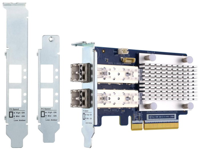 QNAP QXP-32G2FC Tarjeta de red PCIe 32 GBE FibreChannel FC QNAP QXP-32G2FC Tarjeta de red PCIe 32 GBE FibreChannel FC