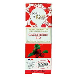 BORN TO BIO Aceite Esencial de Gaulteria Orgánico 10 ml Bio
