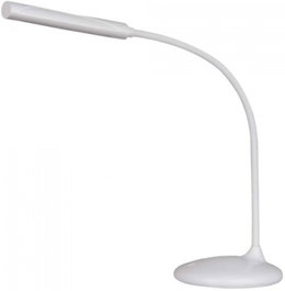 UNILUX Lámpara de sobremesa LED Nelly USB Blanca