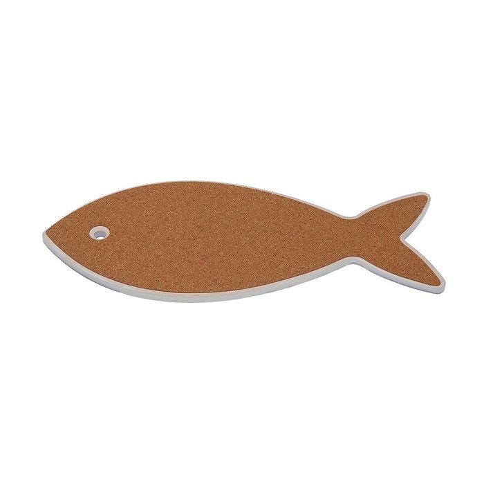 Salvamantel Versa Corcho Cerámica Pez 12 X 0,7 X 29 CM Salvamantel Versa Corcho Cerámica Pez 12 X 0,7 X 29 CM