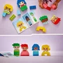 Lego 10415 DUPLO Mis Primeras Emociones Fuertes y Grandes Sentimientos Juguete para Bebés 23 Ladrillos de Colores y 4 Personajes