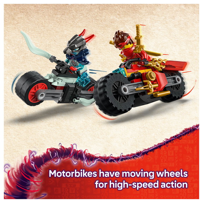 LEGO NINJAGO Carrera Relámpago en Moto de Kai 71838