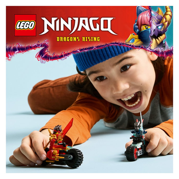LEGO NINJAGO Carrera Relámpago en Moto de Kai 71838