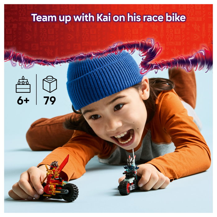LEGO NINJAGO Carrera Relámpago en Moto de Kai 71838