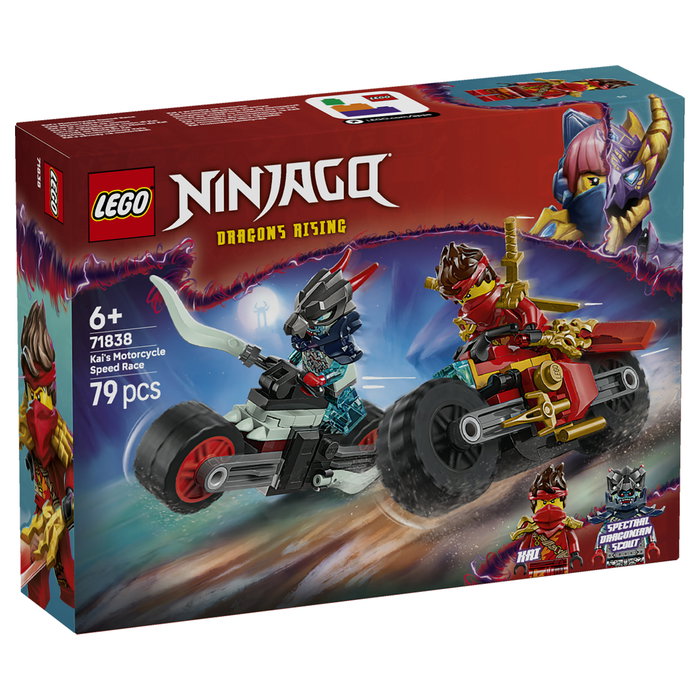 LEGO NINJAGO Carrera Relámpago en Moto de Kai 71838