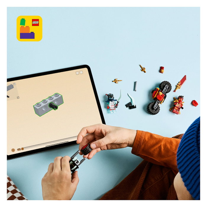 LEGO NINJAGO Carrera Relámpago en Moto de Kai 71838