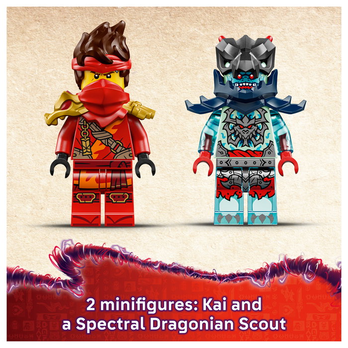LEGO NINJAGO Carrera Relámpago en Moto de Kai 71838