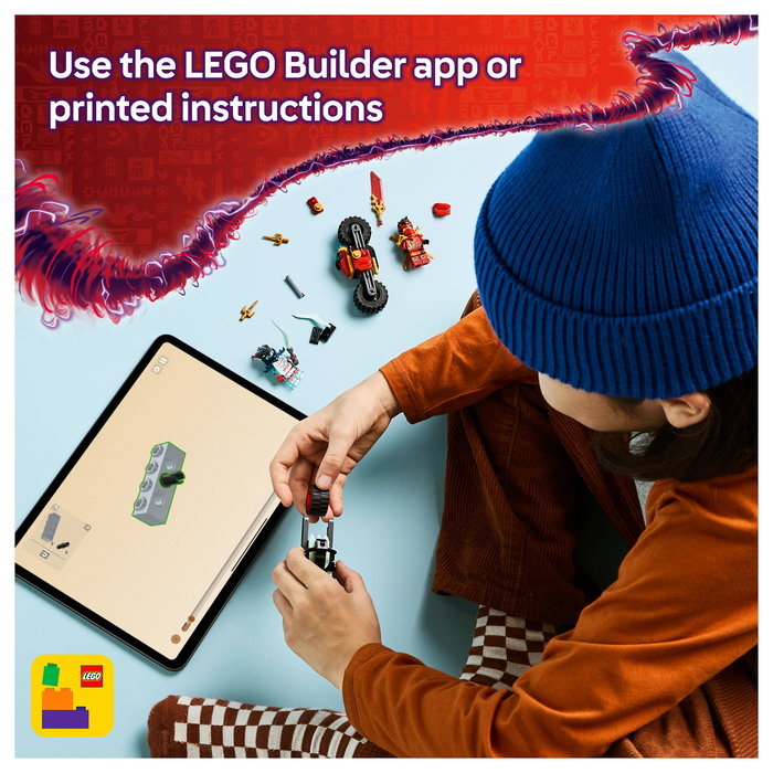 LEGO NINJAGO Carrera Relámpago en Moto de Kai 71838