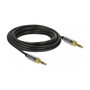 DeLOCK Cable de Audio 3,5 mm con Adaptador de Tornillo 5 m