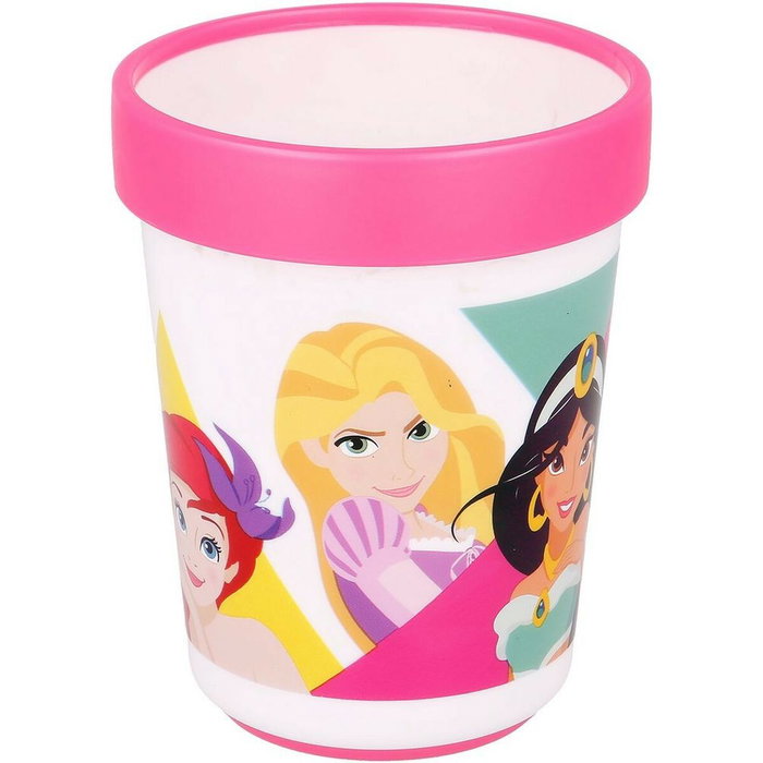 Licensing Vaso Premium Bicolor Antideslizante 260 ml Principesse