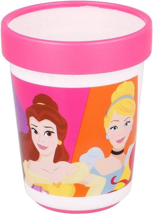Licensing Vaso Premium Bicolor Antideslizante 260 ml Principesse
