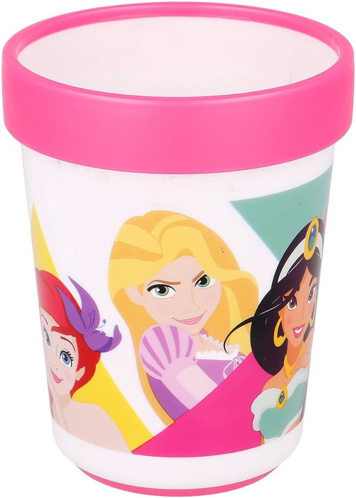 Licensing Vaso Premium Bicolor Antideslizante 260 ml Principesse