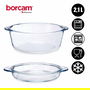 Pasabahce Cacerola con Tapa Borcam 2100 ml 26x11x22 cm (Set de 4)