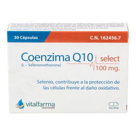 Vitalfarma Coenzima Q10 Complex 100Mg 30 Cápsulas Vegetales