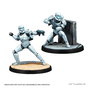 Atomic Mass Games SWP04 Star Wars Shatterpoint: Plans and Preparation Squad Pack, Juego de Mesa - Ampliación con Luminara Unduli y Barriss Offee, Miniaturas