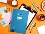 Liderpapel Cuaderno Espiral Pautaguía A4 Azul 80 Hojas
