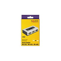 DeLOCK 87729 Conmutador Serial RS-232 / RS-422 / RS-485 de 2 Puertos DeLOCK 87729 Conmutador Serial RS-232 / RS-422 / RS-485 de 2 Puertos