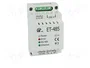 NOVATEK ELECTRO ET-485 Convertidor RS485/Ethernet 100Mbps