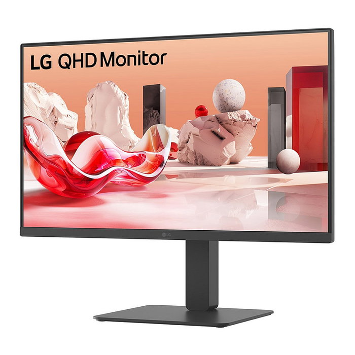 LG 27BA45QB-B Monitor 27" QHD IPS 2560x1440 5ms 75Hz HDR10 Pivot Negro
