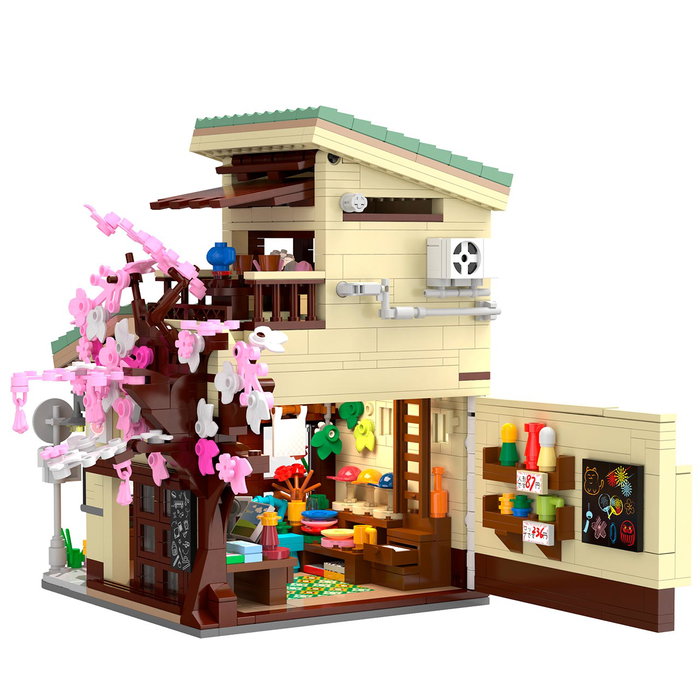 CADA Tienda Comestibles Estilo Japonés de 921 piezas C66015W CADA Tienda Comestibles Estilo Japonés de 921 piezas C66015W