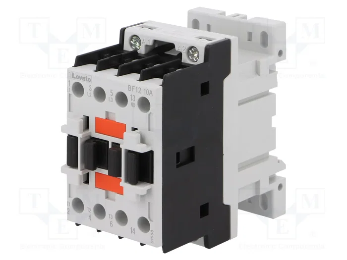 LOVATO ELECTRIC BF1210A024 Contactor 3-polar 12A 24VAC LOVATO ELECTRIC BF1210A024 Contactor 3-polar 12A 24VAC