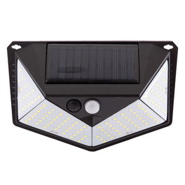 Aplique de pared LED Solar con Sensor PIR 6000K IP65 HO-SW6080-PIR