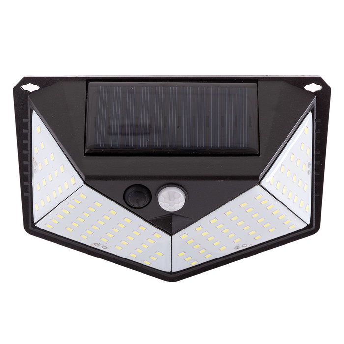 Aplique de pared LED Solar con Sensor PIR 6000K IP65 HO-SW6080-PIR Aplique de pared LED Solar con Sensor PIR 6000K IP65 HO-SW6080-PIR