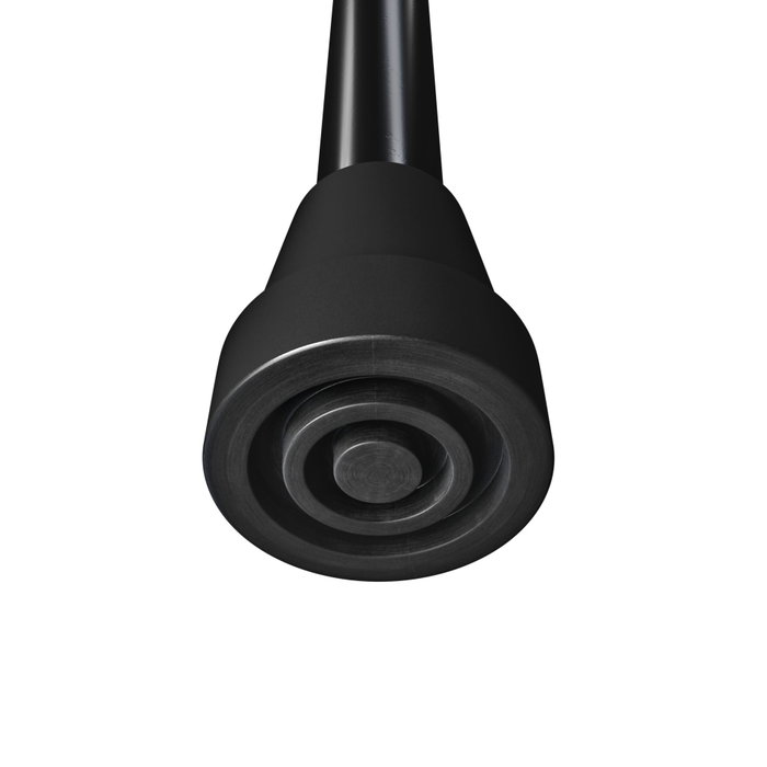 Weinberger Bastón plegable de aluminio negro